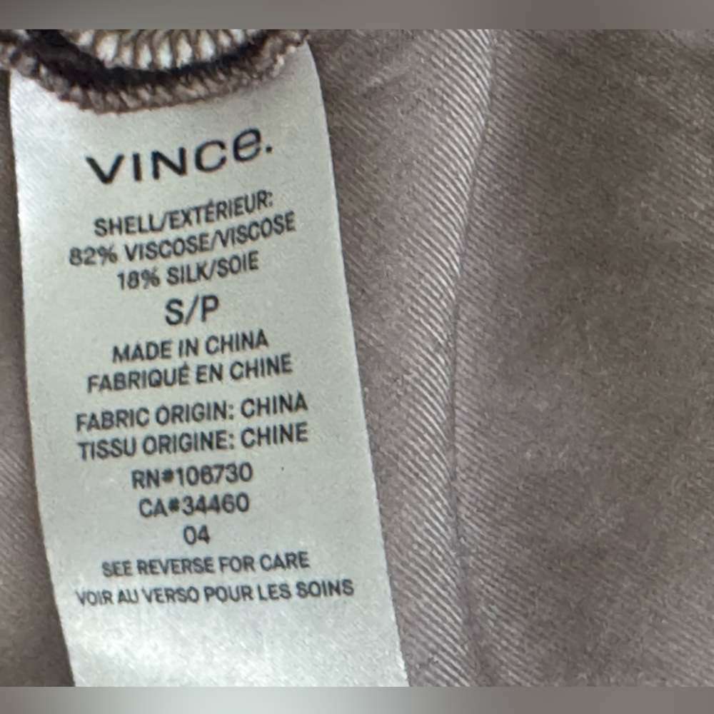 Vince velvetine midi dress. - Picture 9 of 12